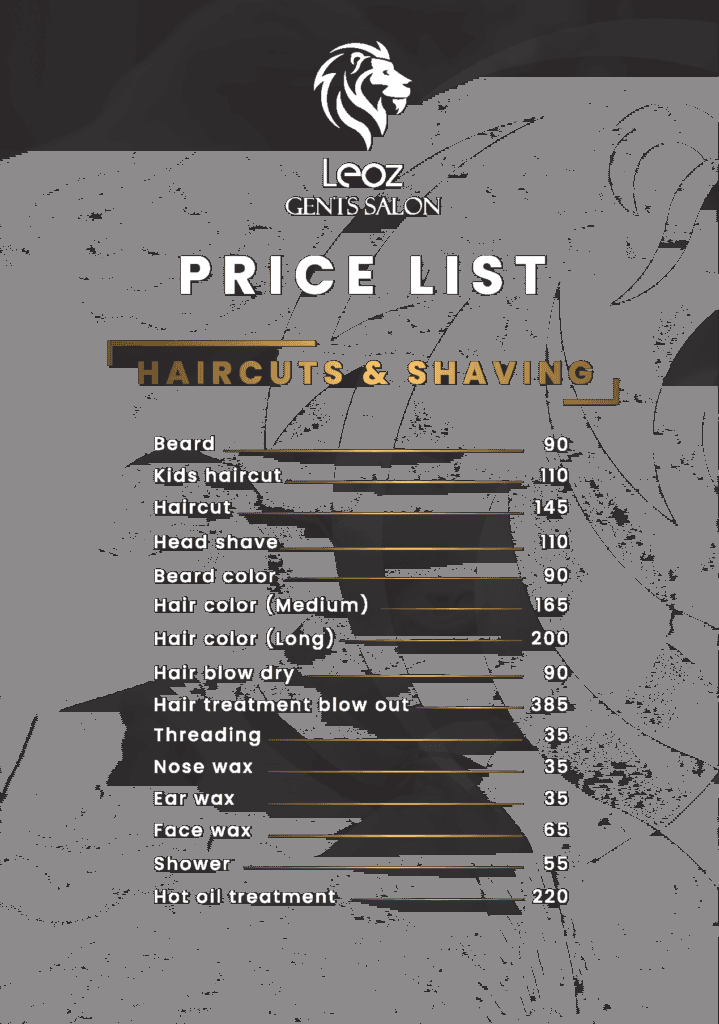 Price List Page 1 1 719X1024